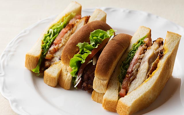 グリルチキンサンド