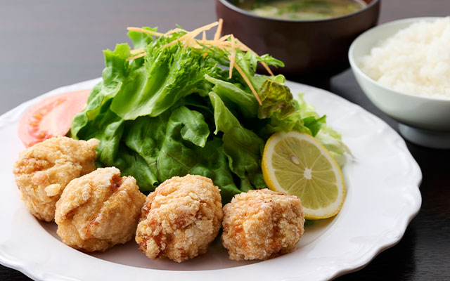 唐揚げランチ