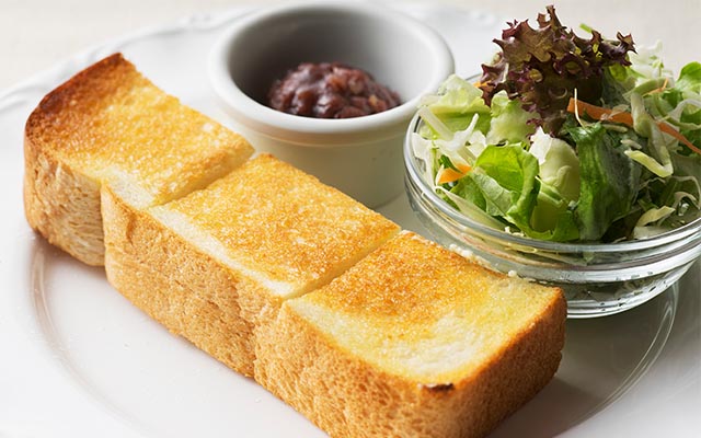 Bセット トースト・ミニサラダ