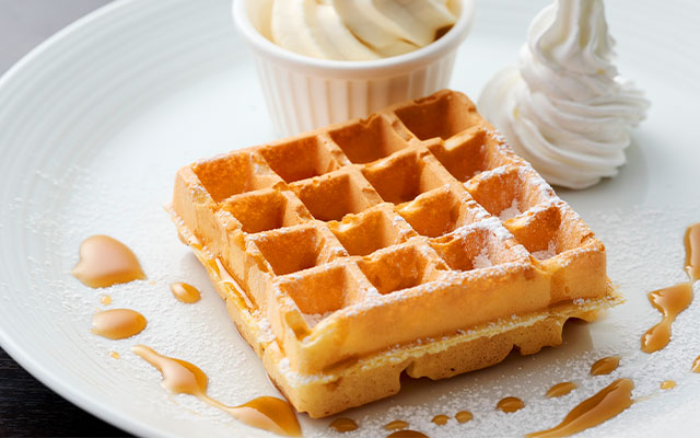 プレーンワッフル